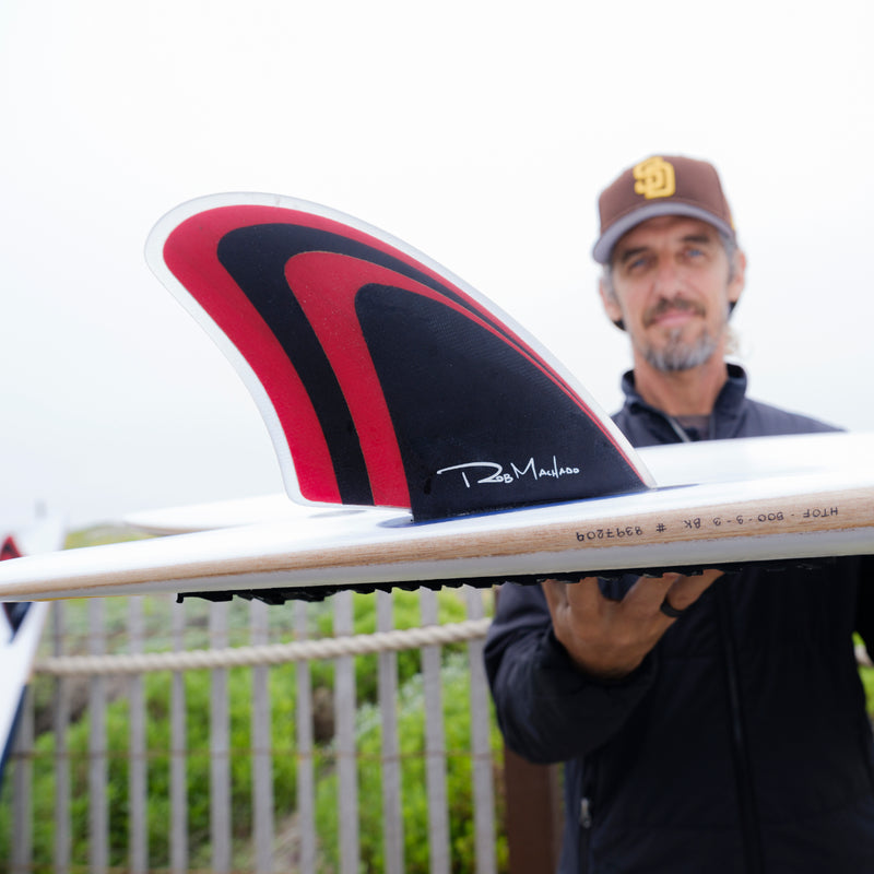 Load image into Gallery viewer, Rob Machado Too Fish Keel Futures Compatible Twin Fin Set
