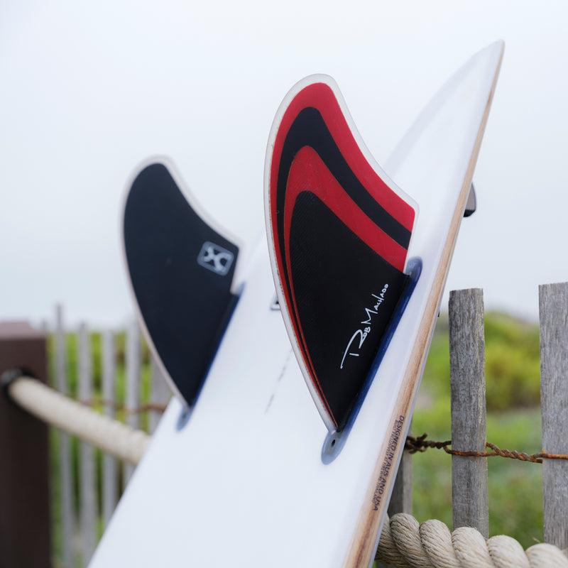 Load image into Gallery viewer, Rob Machado Too Fish Keel FCS II Compatible Twin Fin Set
