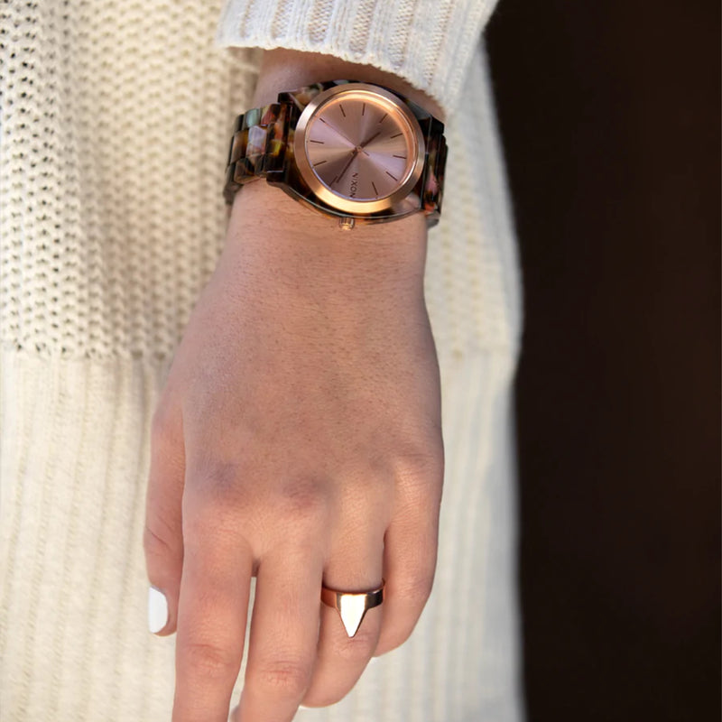 Load image into Gallery viewer, Nixon Women's Time Teller Acetate Watch