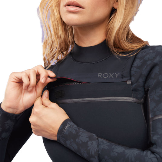 Roxy Women's Swell Series 4/3 Chest Zip Wetsuit