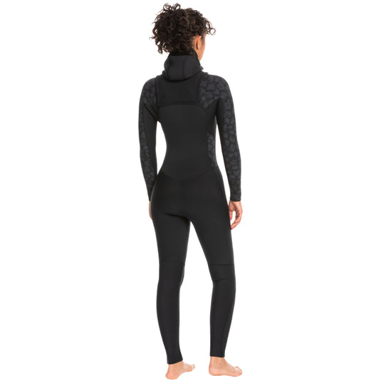 Roxy Women's Swell Series 5/4/3 Hooded Chest Zip Wetsuit