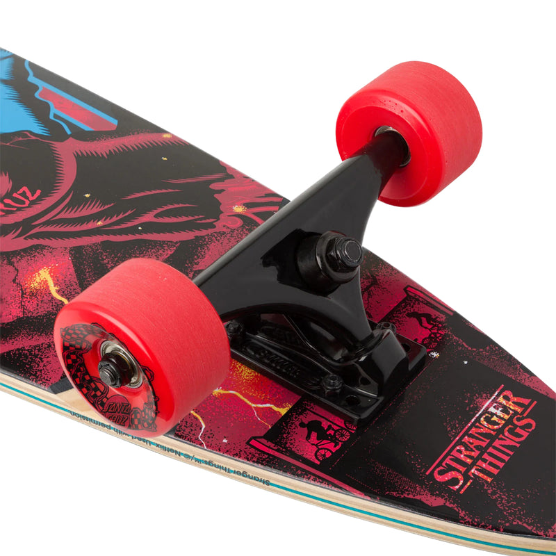 Load image into Gallery viewer, Santa Cruz Stranger Things Screaming Hand Pintail 33&quot; Longboard Complete
