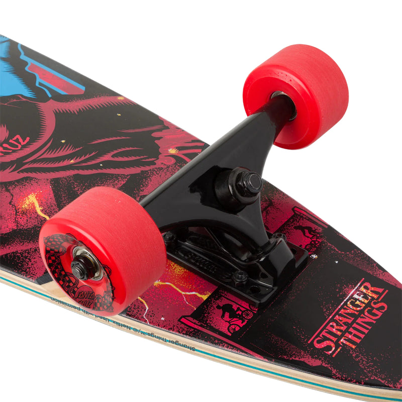Load image into Gallery viewer, Santa Cruz Stranger Things Screaming Hand Pintail 33" Longboard Complete