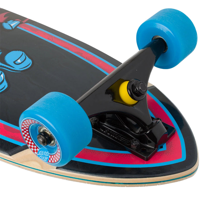 Load image into Gallery viewer, Santa Cruz Stranger Things Screaming Hand Pintail 33" Longboard Complete