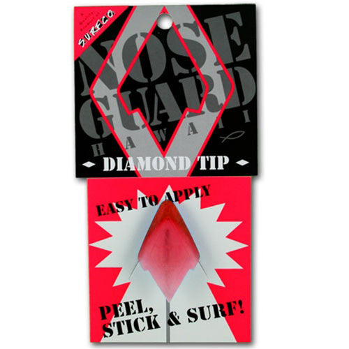 Load image into Gallery viewer, Surfco Hawaii Diamond Tip Shortboard Nose Guard - Red
