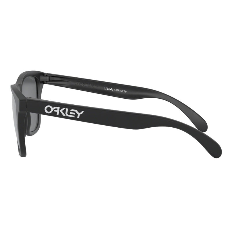 Load image into Gallery viewer, Oakley Frogskins Polarized Sunglasses - Matte Black/Prizm Black