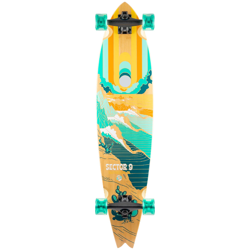 Load image into Gallery viewer, Sector 9 Offshore Baja 39.5" Longboard Complete 1