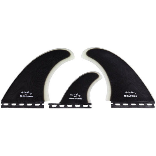 Shapers Asher Pacey Futures Compatible Twin + 1 Fin Set - 5.79"