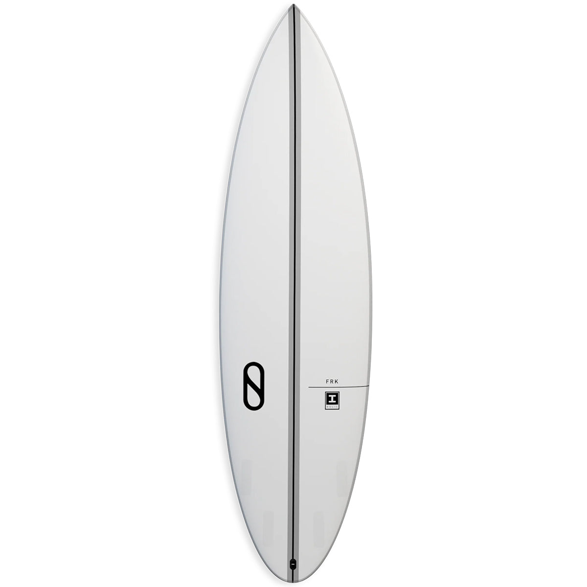 Slater Designs FRK I-Bolic Shortboard — full deck view