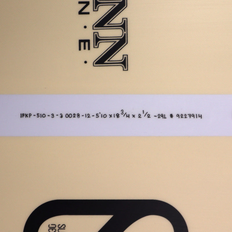 Load image into Gallery viewer, Slater Designs FRK+ I-Bolic 5'10 × 18 ¾ × 2 ½ Surfboard - Beige 4