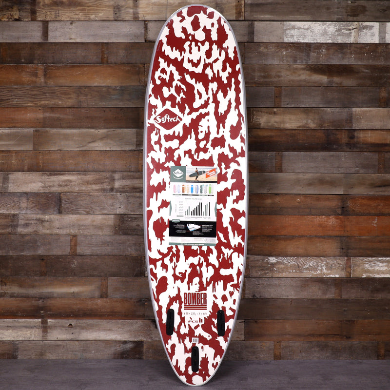 Load image into Gallery viewer, Softech Bomber 6'10 x 21 ½ x 3 Soft Surfboard - Grey/Dusty Red