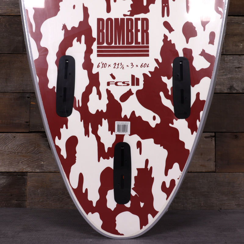 Load image into Gallery viewer, Softech Bomber 6'10 x 21 ½ x 3 Soft Surfboard - Grey/Dusty Red