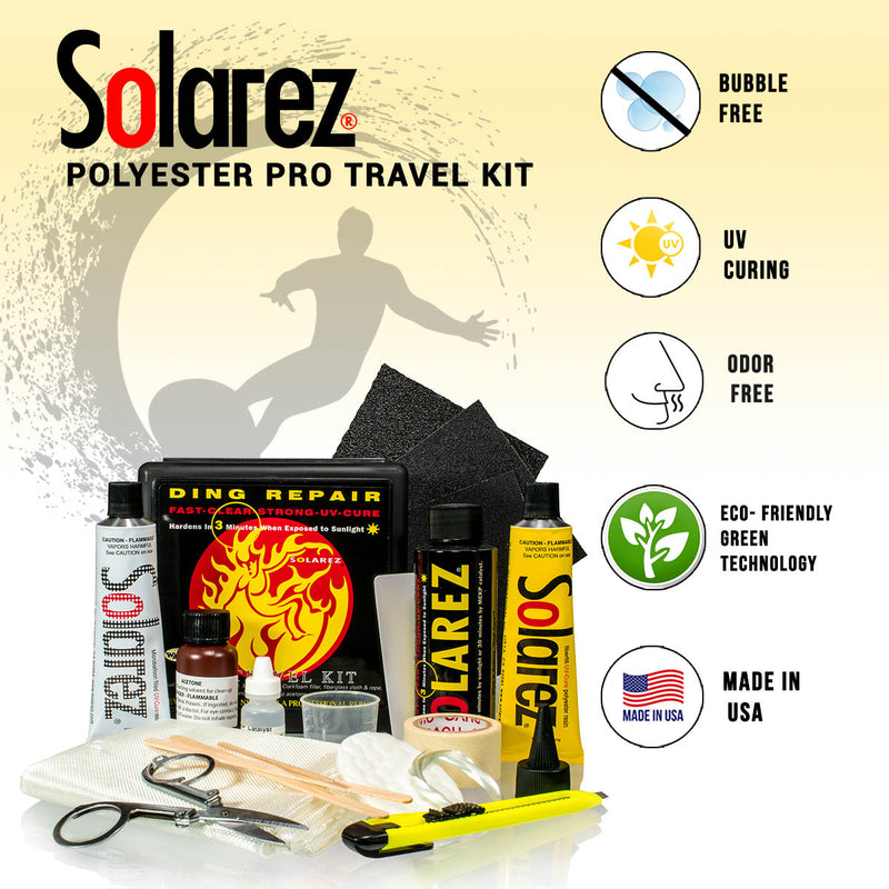 Load image into Gallery viewer, Solarez Polyester Pro Travel Ding Repair Kit
