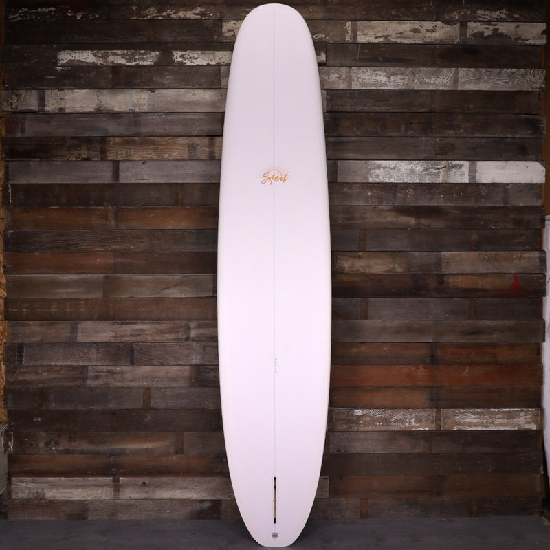 Load image into Gallery viewer, Soleil Series Velvet Hour Thunderbolt Silver 9'6 x 23 x 3 1/16 Surfboard - Pink