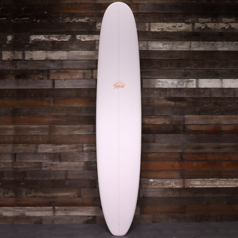 Load image into Gallery viewer, Soleil Series Velvet Hour Thunderbolt Silver 9'6 x 23 x 3 1/16 Surfboard - Pink