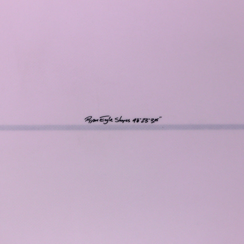 Load image into Gallery viewer, Soleil Series Velvet Hour Thunderbolt Silver 9'6 x 23 x 3 1/16 Surfboard - Pink