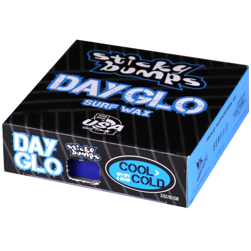 Load image into Gallery viewer, Sticky Bumps Day Glo Cool/Cold Surf Wax