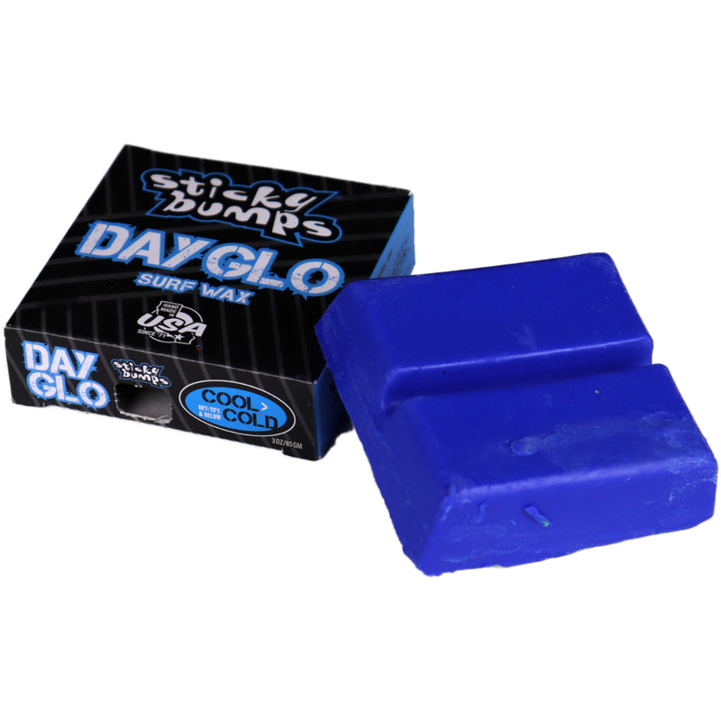 Load image into Gallery viewer, Sticky Bumps Day Glo Cool/Cold Surf Wax