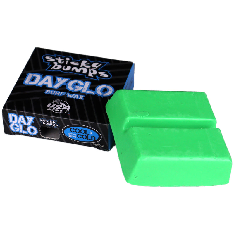 Load image into Gallery viewer, Sticky Bumps Day Glo Cool/Cold Surf Wax