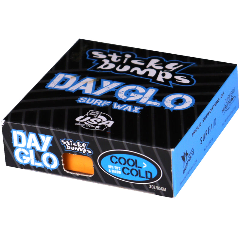 Load image into Gallery viewer, Sticky Bumps Day Glo Cool/Cold Surf Wax