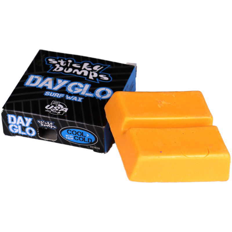 Load image into Gallery viewer, Sticky Bumps Day Glo Cool/Cold Surf Wax