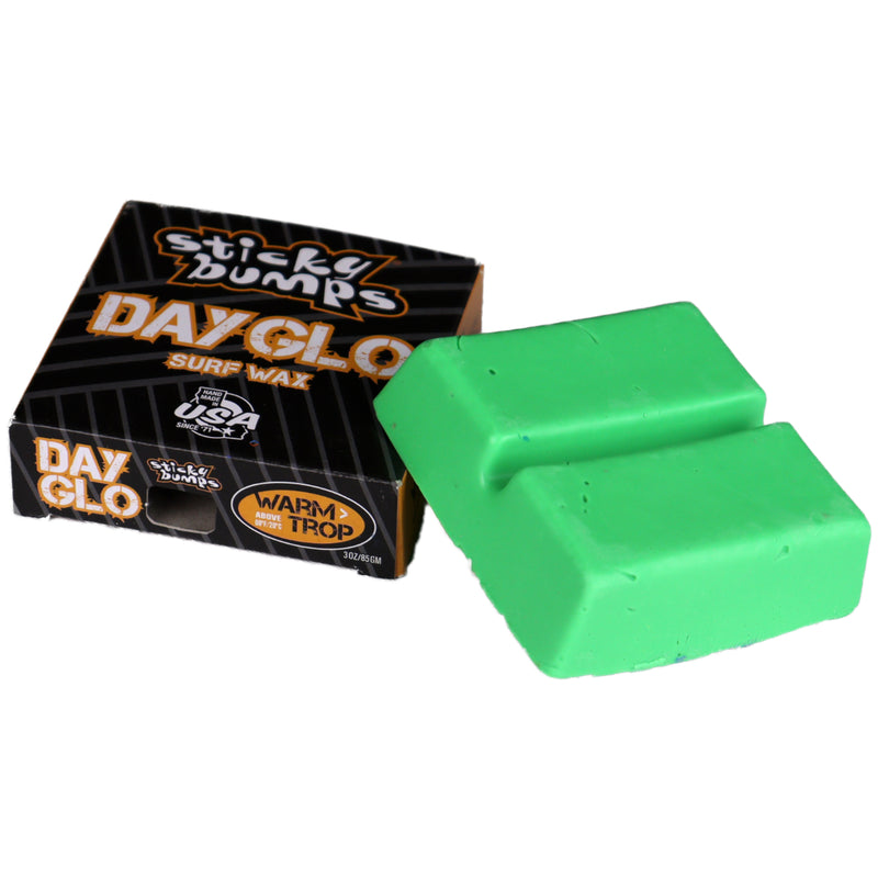 Load image into Gallery viewer, Sticky Bumps Day-Glo Warm/Tropical Surf Wax