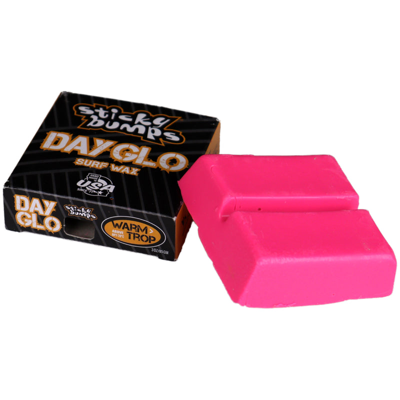 Load image into Gallery viewer, Sticky Bumps Day-Glo Warm/Tropical Surf Wax