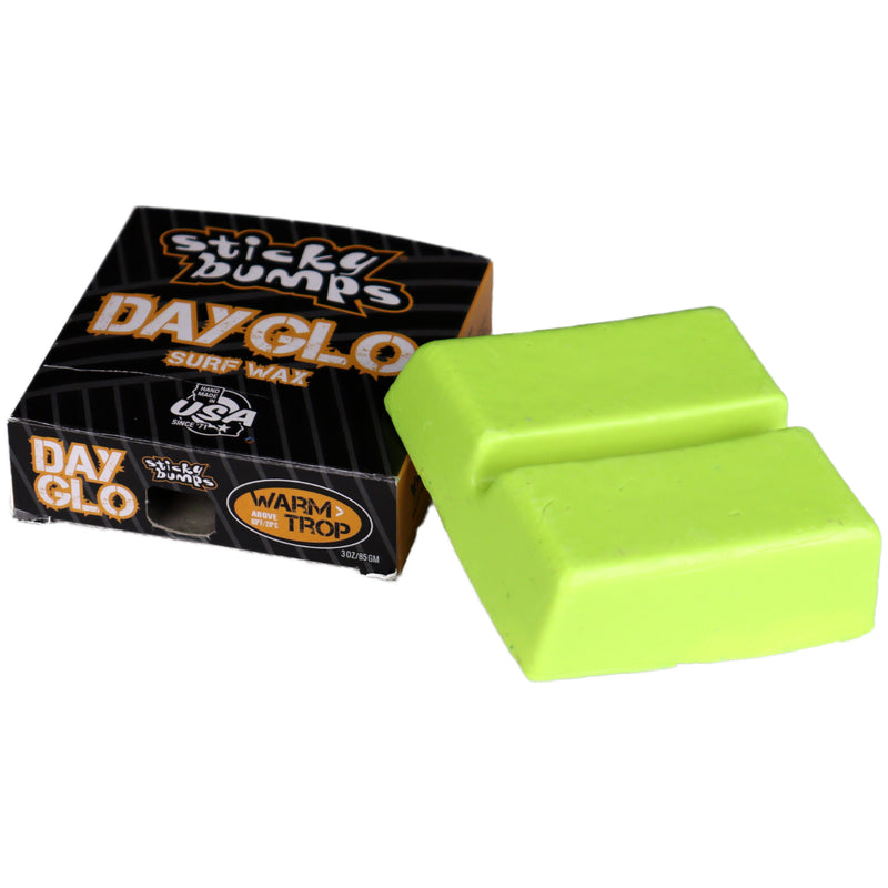 Load image into Gallery viewer, Sticky Bumps Day-Glo Warm/Tropical Surf Wax