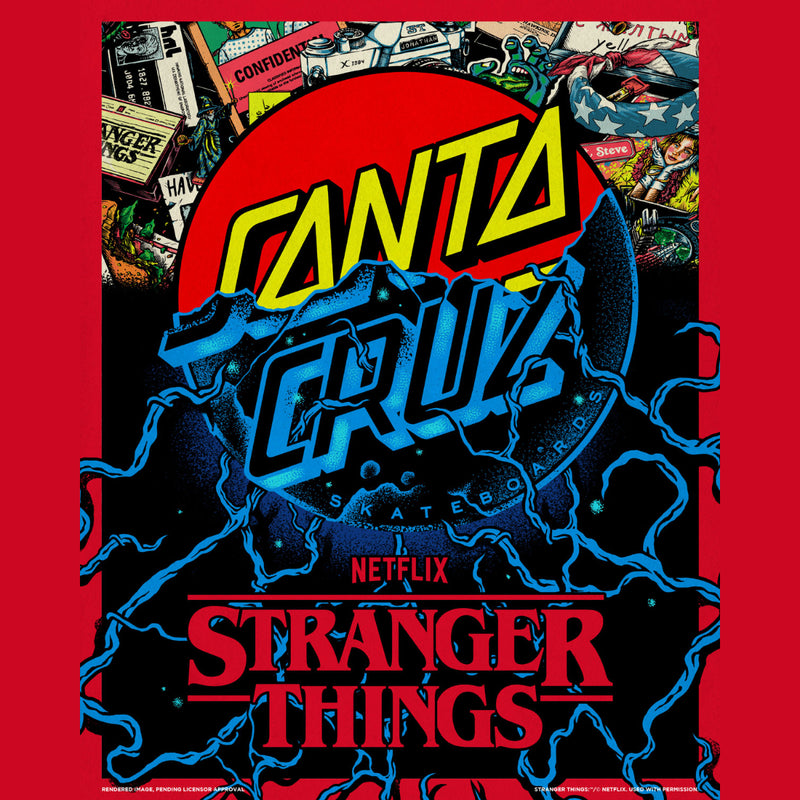 Load image into Gallery viewer, Santa Cruz Stranger Things Screaming Hand Pintail 33" Longboard Complete