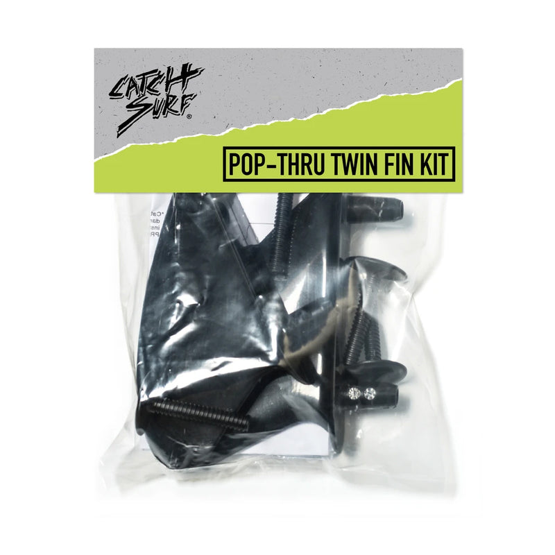 Load image into Gallery viewer, Catch Surf Twin Fin Kit - Black 5