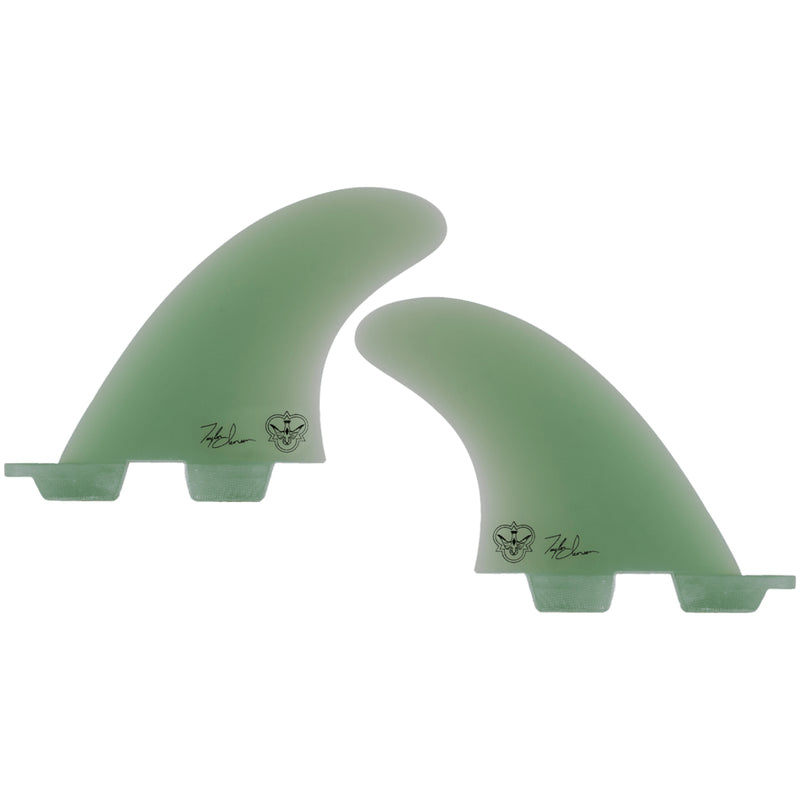 Load image into Gallery viewer, Flying Diamonds Taylor Jensen Edge Sides FCS II Compatible Side Bites Fin Set