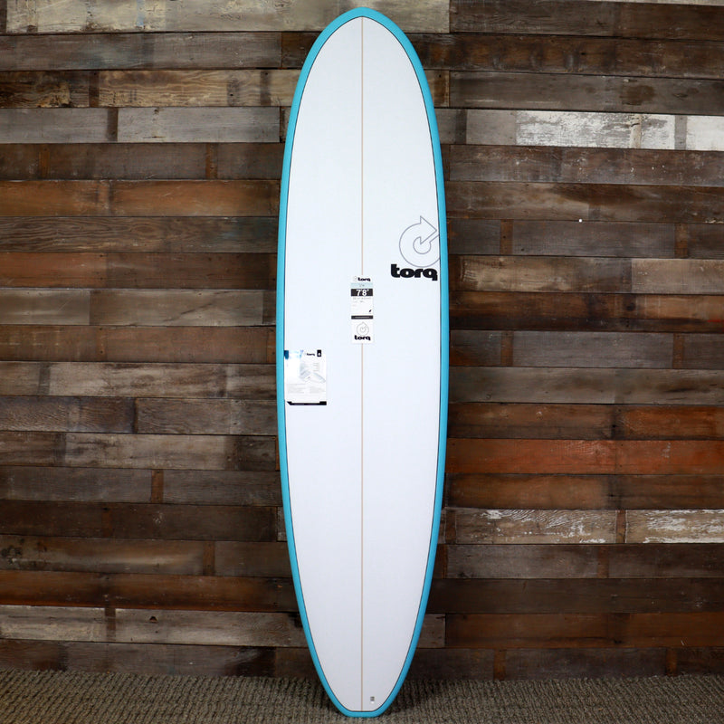 Load image into Gallery viewer, Torq Mod Fun V+ TET 7'8 × 22 ½ × 3 3/16 Surfboard - Blue/White Pinline 1