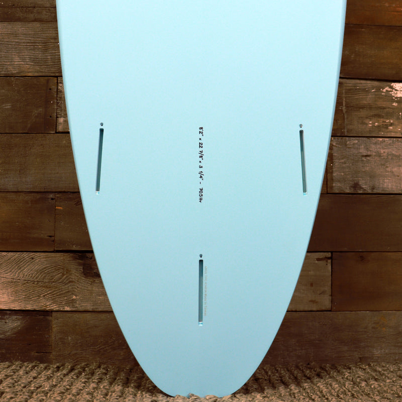 Load image into Gallery viewer, Torq Mod Fun V+ TET 8'2 x 22 ⅞ x 3 ¼ Surfboard - Blue/White Pinline