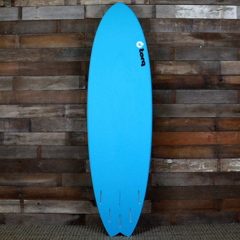 Load image into Gallery viewer, Torq Mod Fish TET 6'10 × 21 ¾ × 2 ¾ Surfboard - Miami Blue Pinline 2