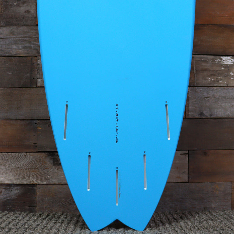 Load image into Gallery viewer, Torq Mod Fish TET 6'10 × 21 ¾ × 2 ¾ Surfboard - Miami Blue Pinline 3