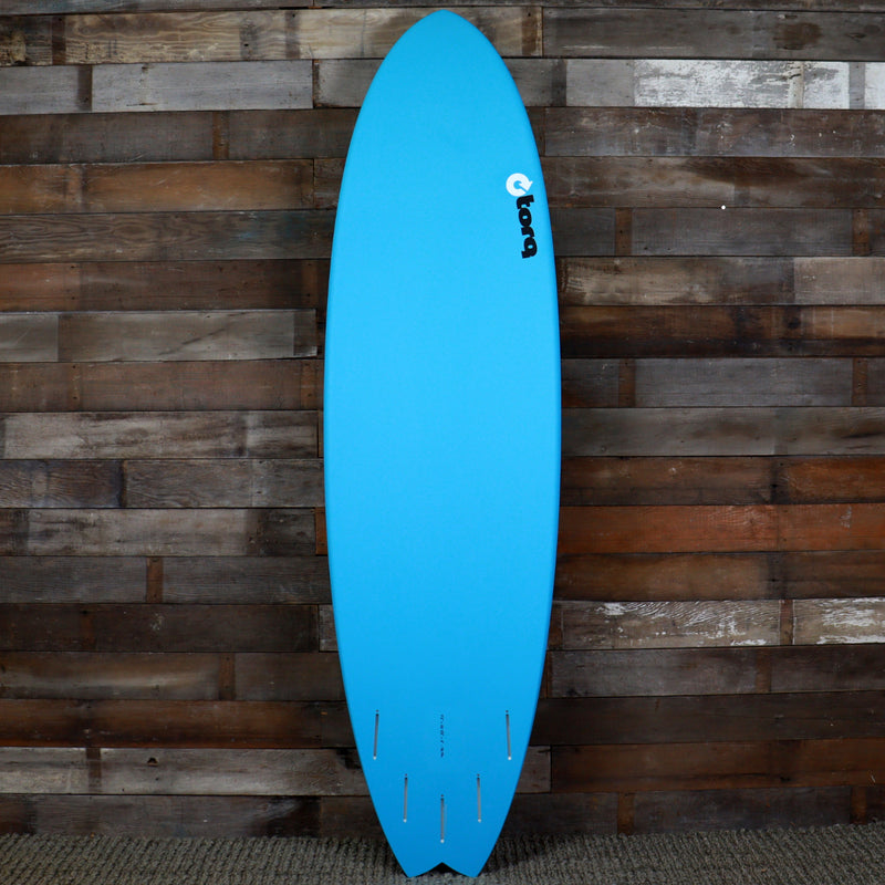 Load image into Gallery viewer, Torq ModFish TET 7'2 × 22 ½ × 3 Surfboard - Miami Blue Pinline • DAMAGED 2