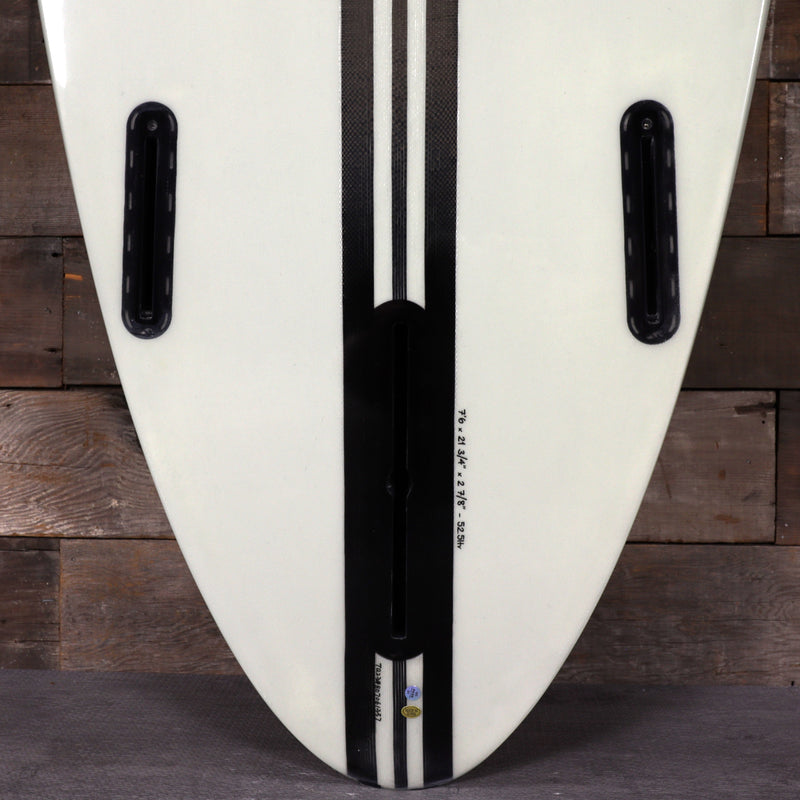 Load image into Gallery viewer, Torq Chopper TEC 7'6 x 21 ¾ x 2 ⅞ Surfboard - Grey Polished
