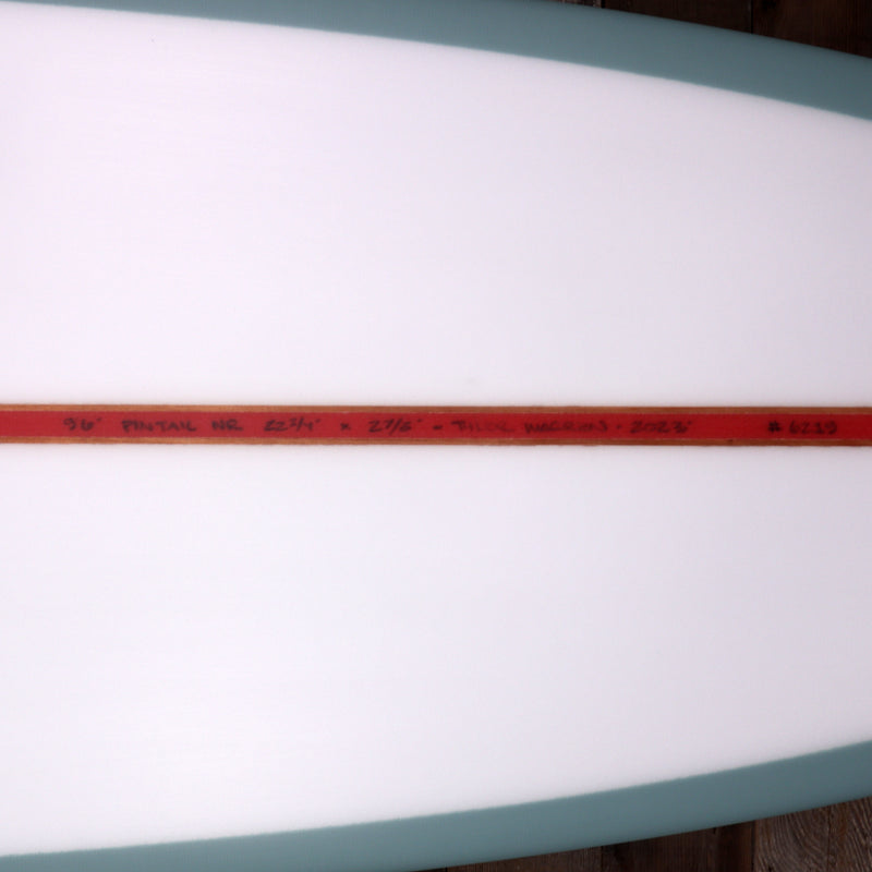 Load image into Gallery viewer, Tyler Warren Shapes Pintail Noserider 9'6 x 22 ¾ x 2 ⅞ Surfboard - Sea Foam