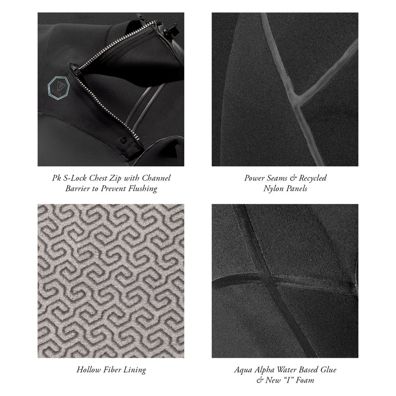 Load image into Gallery viewer, Vissla North Seas 3/2 Chest-Zip Wetsuit