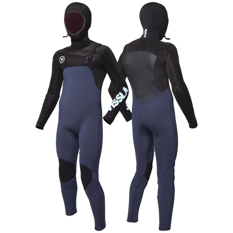 Load image into Gallery viewer, Vissla Youth Seven Seas 5/4/3 Hooded Chest Zip Wetsuit