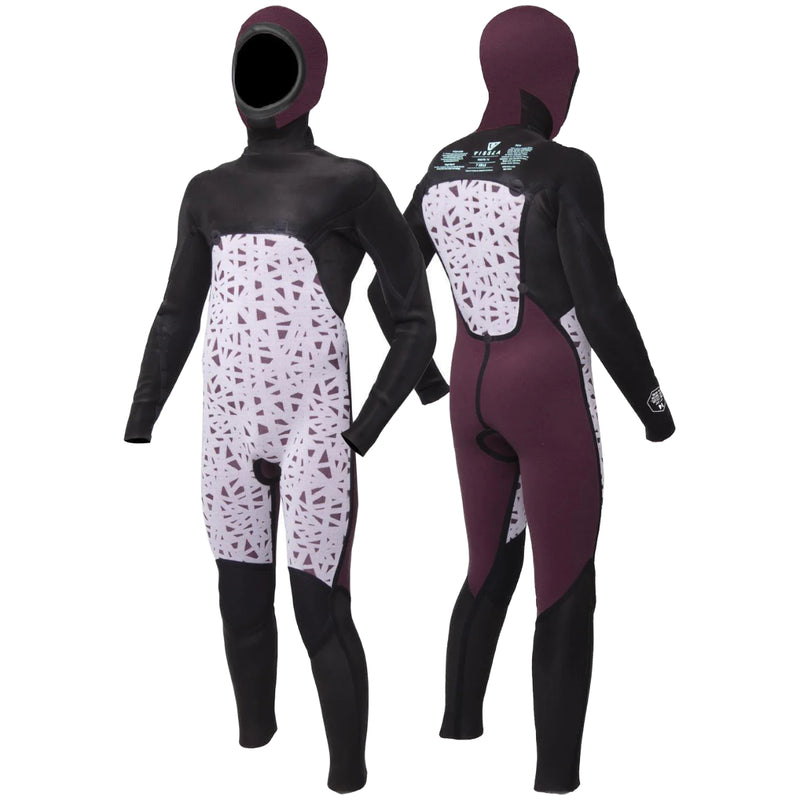Load image into Gallery viewer, Vissla Youth Seven Seas 5/4/3 Hooded Chest Zip Wetsuit