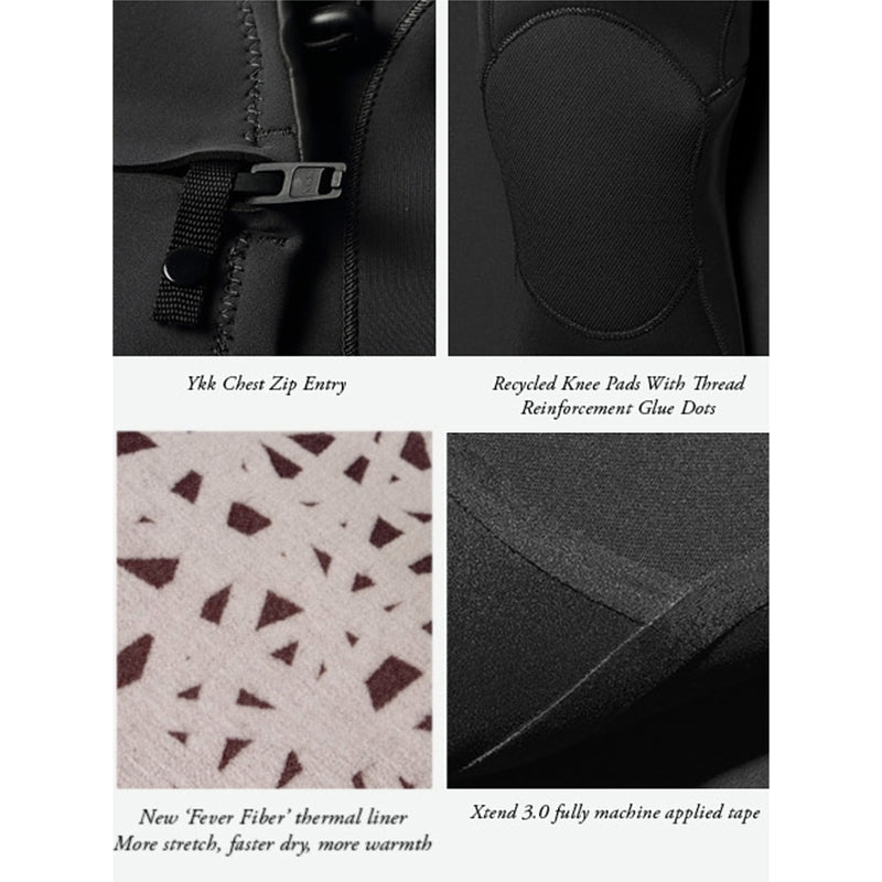 Load image into Gallery viewer, Vissla 7 Seas 3/2 Chest-Zip Wetsuit