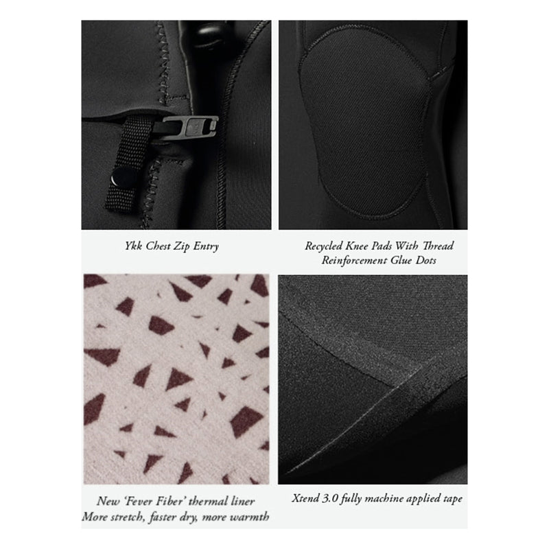 Load image into Gallery viewer, Vissla 7 Seas 4/3 Chest-Zip Wetsuit