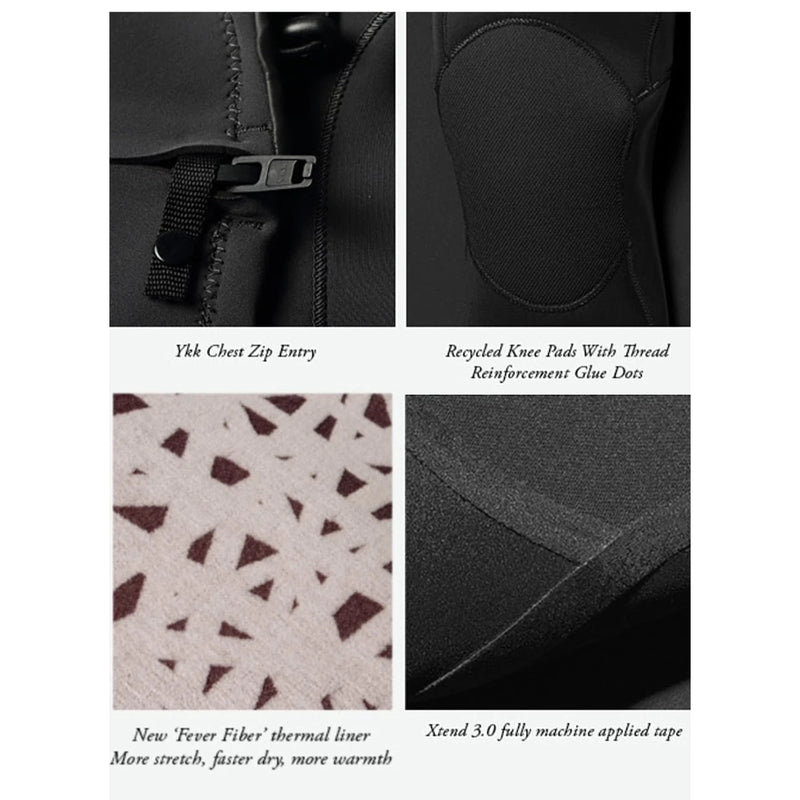 Load image into Gallery viewer, Vissla 7 Seas 5/4/3 Hooded Chest-Zip Wetsuit