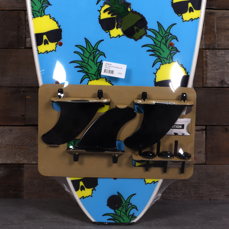 Load image into Gallery viewer, Wave Bandit Easy Rider × Ben Gravy 8'0 x 23 x 3 ⅜ Surfboard - White/Blue