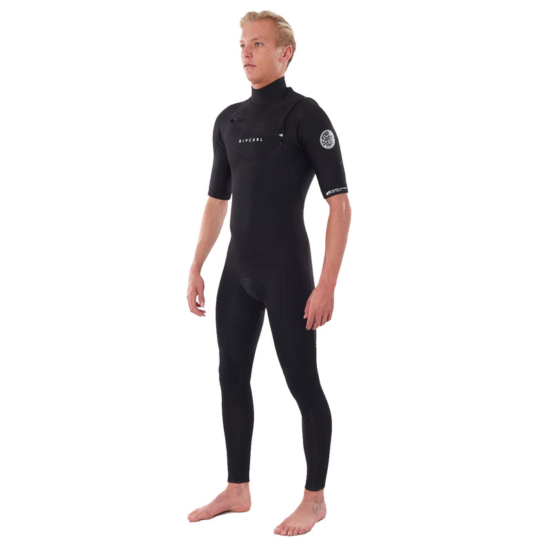 Load image into Gallery viewer, Rip Curl Dawn Patrol Performance 2mm Short Sleeve Chest Zip Wetsuit
