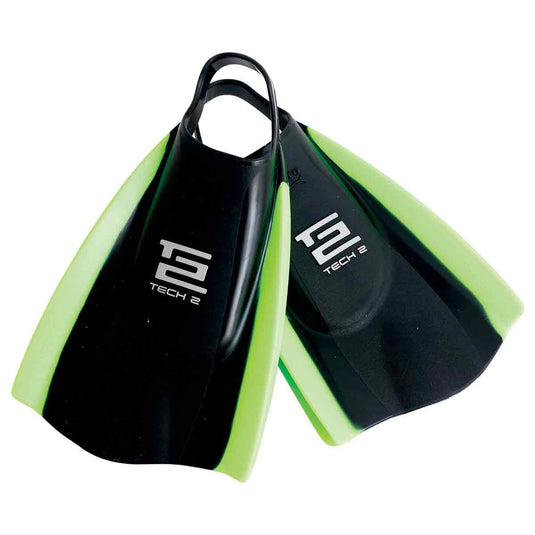 Hydro Tech 2 Swim Fins - Black/Green