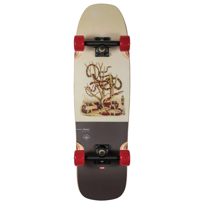 Load image into Gallery viewer, Globe Disaster Snakes 32&quot; Skateboard Complete
