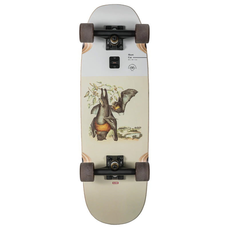 Load image into Gallery viewer, Globe Short Cut Flying Foxes 28&quot; Skateboard Complete
