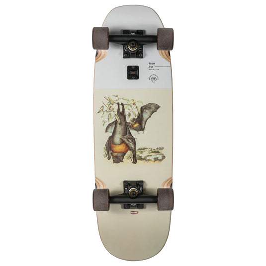 Globe Short Cut Flying Foxes 28" Skateboard Complete
